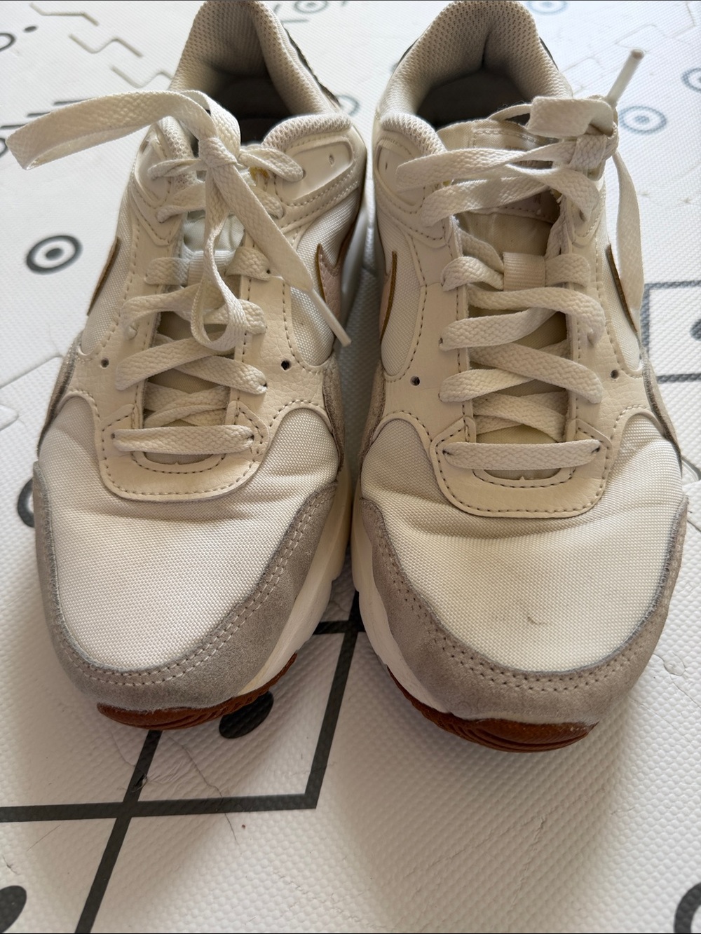 Nike Women’s Air Max 1 in Cream Pink Swoosh SC 'Sail Sanddrift 7 - Picture 7 of 14